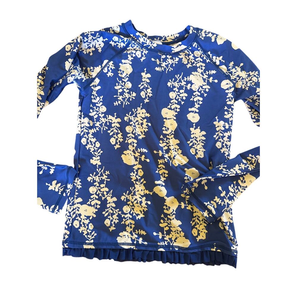 HANNA ANDERSSON RASHGUARD SWIM TOP SWIM SHIRT - size 14